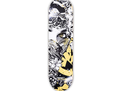 Mask I Skateboard Art Deck by Prefab77
