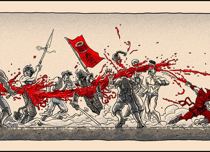 Master Stroke AP Silkscreen Print by Tim Doyle