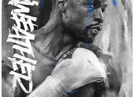 Mayweather AP Giclee Print by Robert Bruno