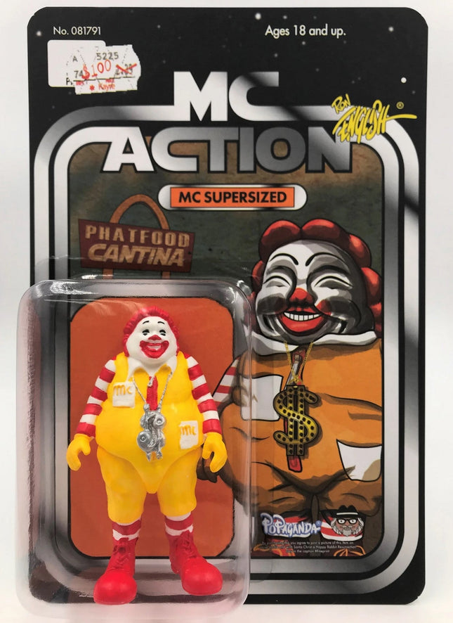 MC Action MC Supersized Figure Art Toy by Ron English