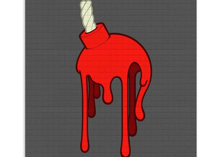 Melting Bomb Blotter Paper Archival Print by Jason Freeny