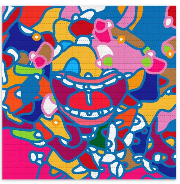 Mental Milkshake Blotter Paper Archival Print par Jayson Atienza