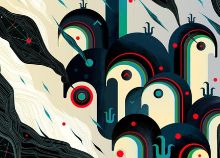 Mescalito's Cosmic Gazebo Giclee Print by Sam Chivers