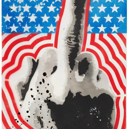 Middle Class American Finger HPM Archival Print by Denial- Daniel Bombardier