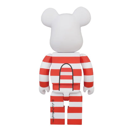 Mikey Red 100% 400% Be@rbrick by Lisa Larson x Medicom Toy