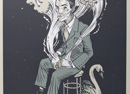 Mild Man-nerd Silkscreen Print by Dan Christofferson- Beeteeth