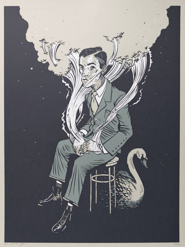 Mild Man-nerd Silkscreen Print by Dan Christofferson- Beeteeth