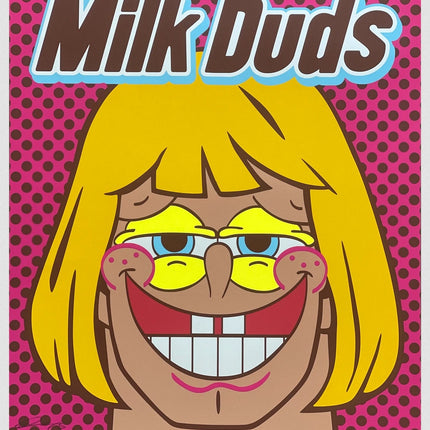 Milkduds Silkscreen Print by Aaron Craig- Pop Mash