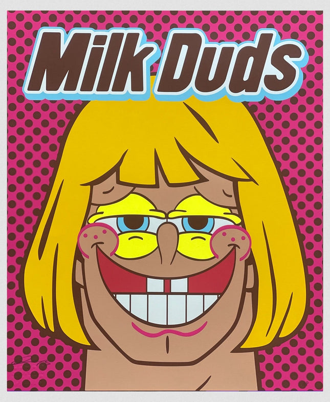 Milkduds Silkscreen Print by Aaron Craig- Pop Mash
