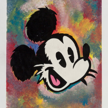 Minksy Original Spray Paint Stencil Painting by Jeff Gillette