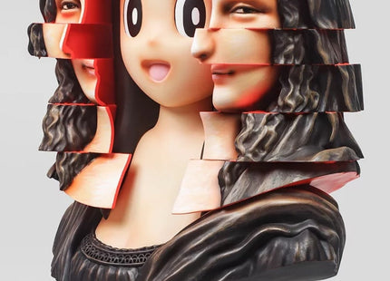 Mona Lisa Discovering Fools Paradise Art Toy Sculpture by 
