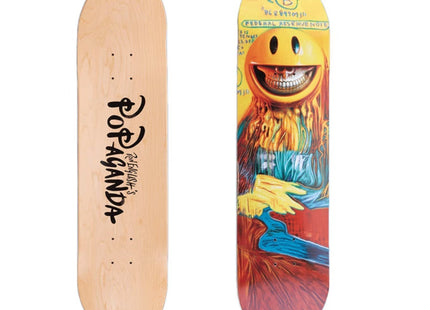 Mona Lisa Grin Funko Shop Deck Archival Skateboard by Ron English