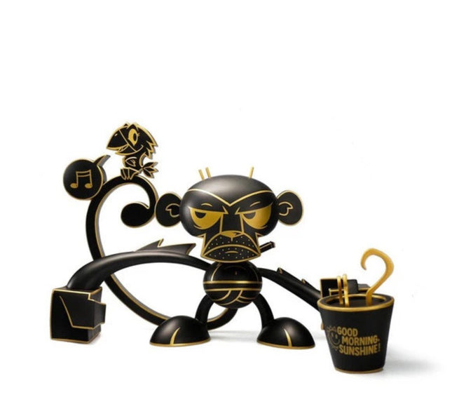 Monkey Lava Art Toy by Joe Ledbetter
