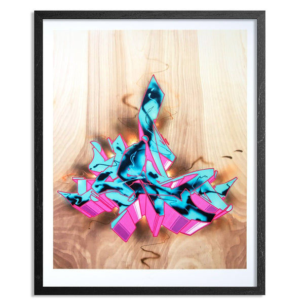 Impression d'archives en bois du matin par Ces