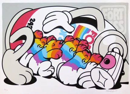 Mother Silkscreen Print by Flying Fortress