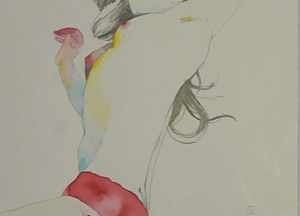 Muse #667 Watercolor - Sprayed Paint Art Collection