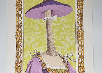 Mushroom Queen Giclee Print by Nate Duval
