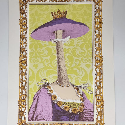 Mushroom Queen Giclee Print by Nate Duval