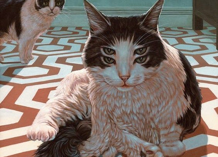 Mutant Cat 8 Giclee Print by Casey Weldon