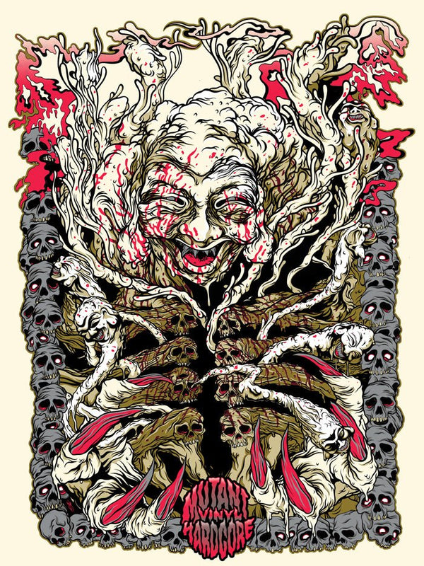 Serigrafía de vinilo mutante Hardcore de Scarecrowoven