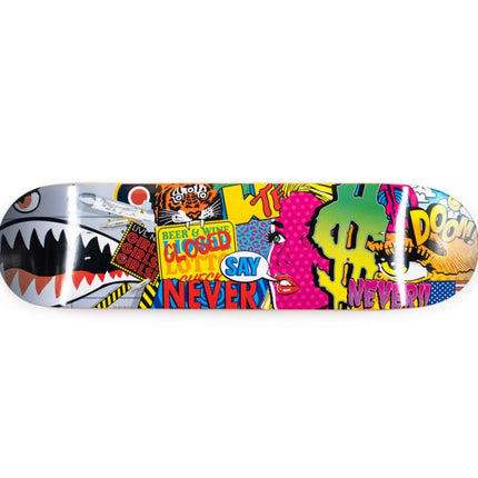 Never Say Never Deck Skateboard Deck by Denial- Daniel Bombardier