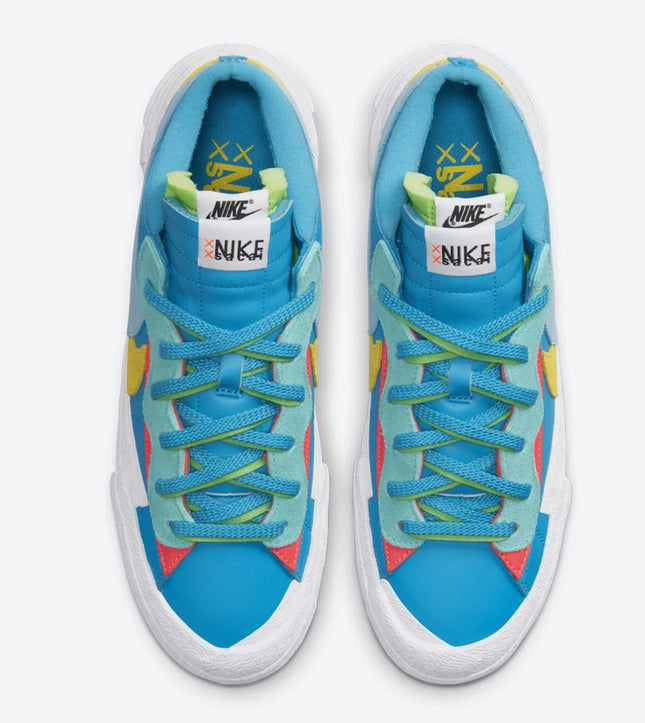 Nike Blazer Low Sacai KAWS Neptune Blue Size 11.5 Shoe by Kaws- Brian Donnelly