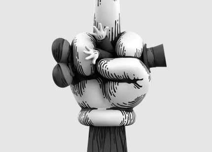 No Companion Trust No One Classic Art Toy Sculpture by Abell Octovan