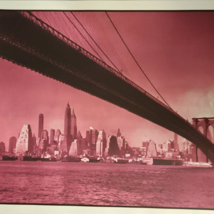 No Sleep Till Brooklyn #55- Purple - Sprayed Paint Art Collection