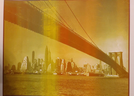 No Sleep Till Brooklyn #64- Yellow Green - Sprayed Paint Art Collection