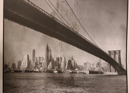 No Sleep Till Brooklyn Test Black Silkscreen Print by Tim Oliveira