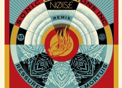 NØISE/SSI Resurrectionem Ex-Mortuis Remix Silkscreen Print by Shepard Fairey- OBEY