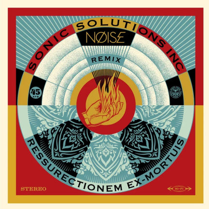 NØISE/SSI Resurrectionem Ex-Mortuis Remix Silkscreen Print by Shepard Fairey- OBEY