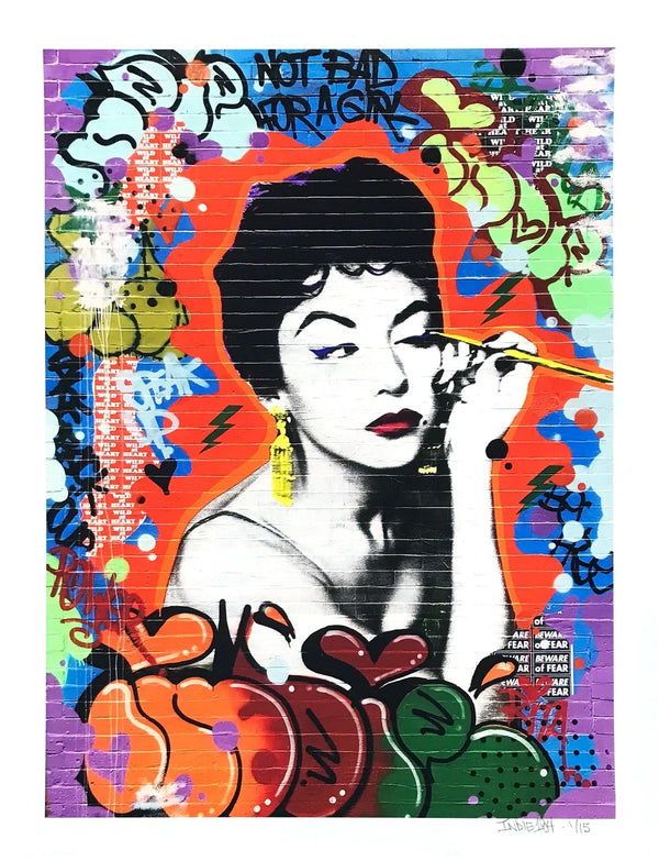 No está mal para una chica Archival Print por Indie184- Soraya Marquez