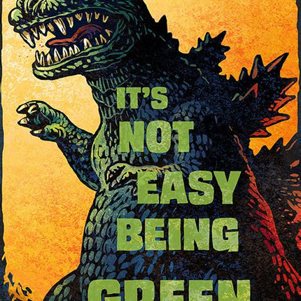 Not Easy Being Green Giclee Print by Chet Phillips