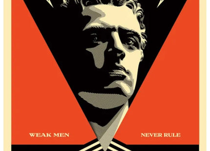 Not Great Men Silkscreen Print by Shepard Fairey- OBEY