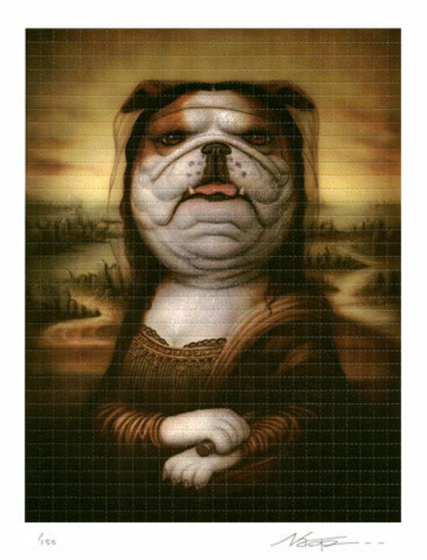 Notorious BI-AT-CH Blotter Art Blotter Paper Lithograph Print by Naoto Hattori