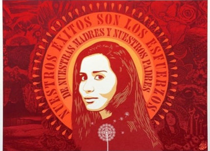 Nuestros Exitos Silkscreen Print by Ernesto Yerena Montejano- Hecho Con Ganas