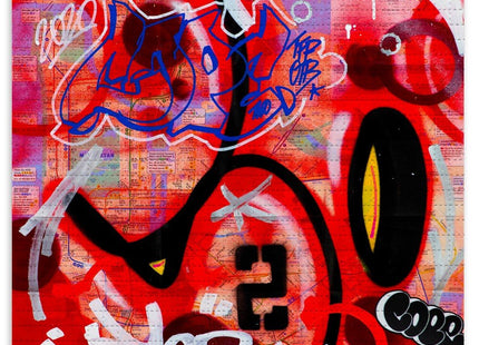 NY Tripway Map II Blotter Paper Archival Print by Cope2- Fernando Carlo