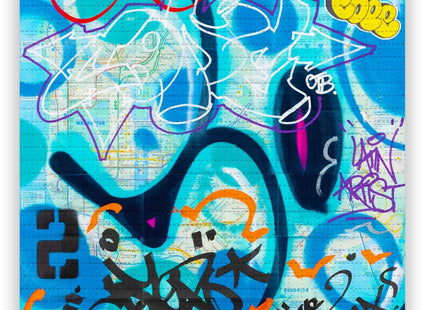 NY Tripway Map V Blotter Paper Archival Print by Cope2- Fernando Carlo