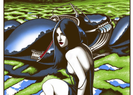 Obsidian 00 Blastoline HPM Serigraph Print by Justin Anville