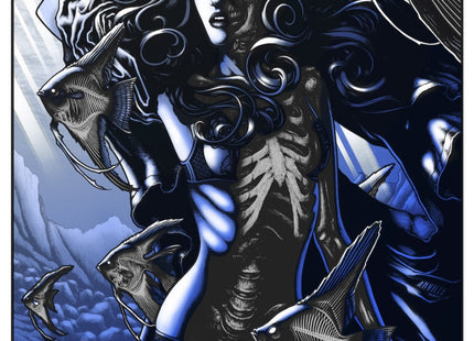 Obsidian 3 Suspension Blue Variant HPM Silkscreen Print by Justin Anville