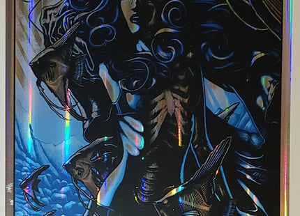 Obsidian 3 Suspension Foil HPM Silkscreen Print by Justin Anville