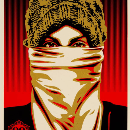 Occupy Protester AP Silkscreen Print by Shepard Fairey- OBEY