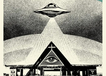 Off! You Will Do What We Say- Aqua Drab Silkscreen Print by Shepard Fairey- OBEY