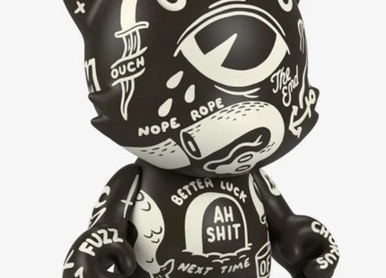 Oh-No BlackOut UberJanky Art Toy by McBess x SuperPlastic