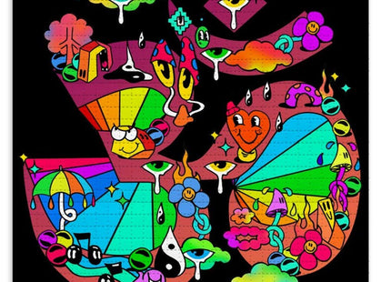 Ohm Blotter Paper Archival Print by Roachi