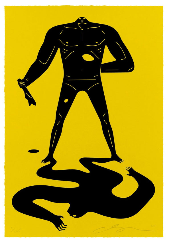 En el lado soleado de la calle: serigrafía amarilla de Cleon Peterson