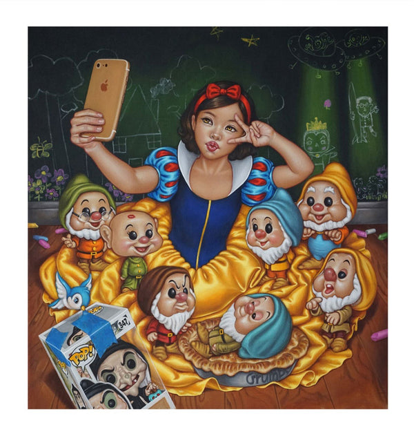 Once Upon A Time No More 5 19x20 Archival Print by Mimi Yoon