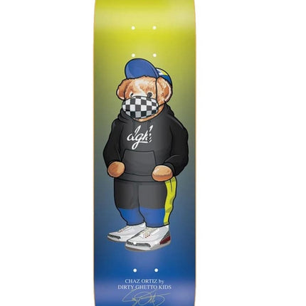 Ortiz Masked 7.7 Skateboard Art Deck by DGK