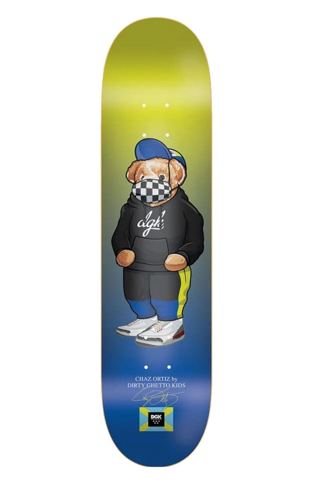 Ortiz Masked 7.7 Skateboard Art Deck by DGK